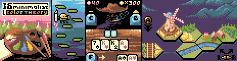 16 minimalist color theory Palette Example by Kyle Ren