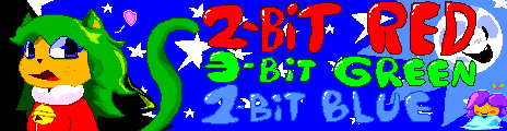 2-Bit Red 3-Bit Green 1-Bit Blue Palette Example by joaocase