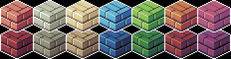 26 bricks Palette Example by xarss