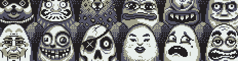 2bit demichrome Palette Example by Jude Buffum