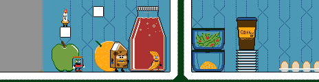 2D comic exploration game - DaFridgesAdventures2 Palette Example by Danielkun