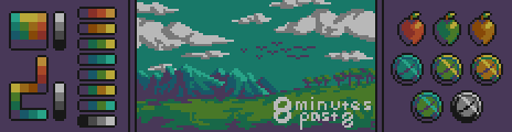 8 Minutes Past 8 Palette Example by connoisseur9787