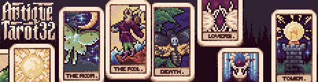 Antique Tarot 32 Palette Example by Kyle Ren