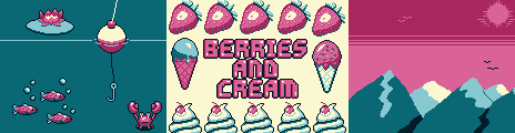 Berries And Cream Palette Example by pixelsnorf