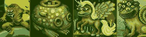 Bestiary Palette Example by Jude Buffum