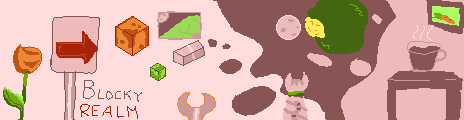 Blocky realm Palette Example by Kevin Creeper