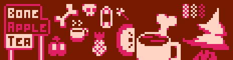 Bone Apple Tea Palette Example by dmh