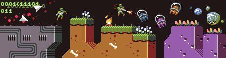 cartoon army Palette Example by polyphrog