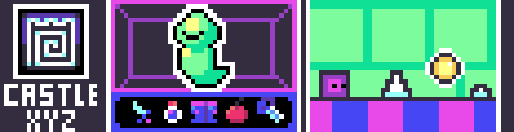 Castleween-16 Palette Example by pixel rubik cube