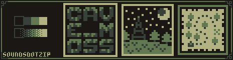 Cave Moss Palette Example by SoundsDotZip