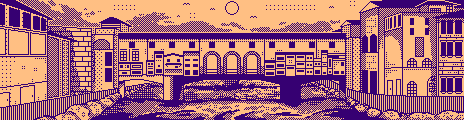 CGA Pastel 640x200 Mode Palette Example by O0o