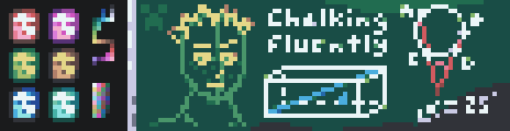 Chalking fluently Palette Example by 3dcrepper