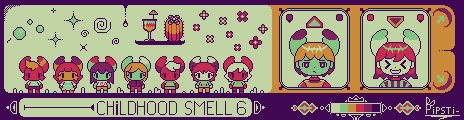 Childhood Smell 6 Palette Example by Pipstifelle