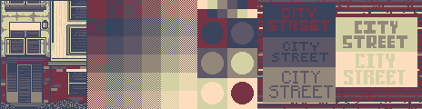 City Street 6 Palette Example by Chase Stemel