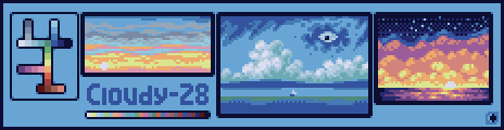 Cloudy-28 Palette Example by Eclipse89