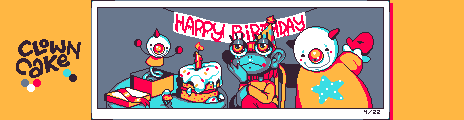 Clown Cake Palette Example by wobdor