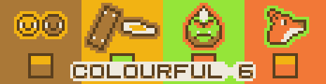 Colourful 6 Palette Example by Groxguy