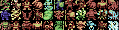 commodore vic 20 palette example realms of quest iii bestiary by saehn