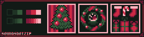 Cozy Christmas Palette Example by SoundsDotZip