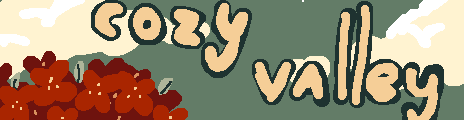 Cozy Valley Palette Example by Vibing Snail