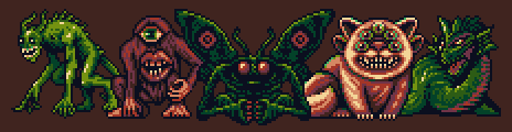 Cryptozoology Palette Example by Jude Buffum