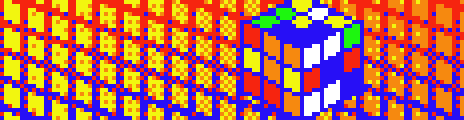 Cubes colour Palette Example by Casei Solus