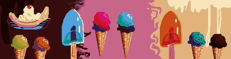 Dairy Treat Palette Example by georgiebats