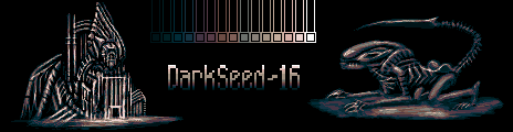 Darkseed 16 Palette Example by Ricardo Juchem