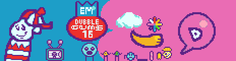 Dubble Gums 16 Palette Example by EM Pearson