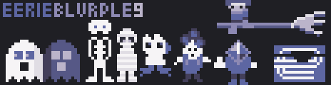 Eerie Blurple 9 Palette Example by Mycha' El7