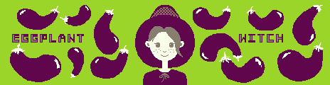 Eggplant Witch Palette Example by Katamaran Ulitochkina
