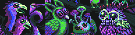 Exotic-20 Palette Example by Jude Buffum