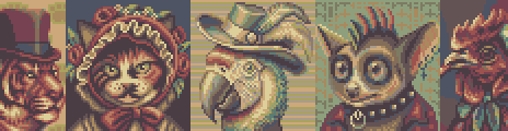 Fading 16 Palette Example by Jude Buffum