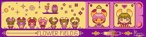 Flower Field 6 Palette Example by Pipstifelle