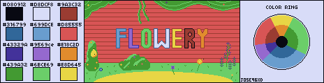 Flowery Palette Example by Jose96xd