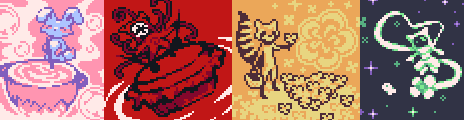 Fluffy Cats Palette Example by Navi