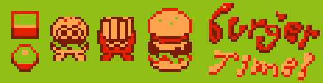 GB burgertime! Palette Example by swibi