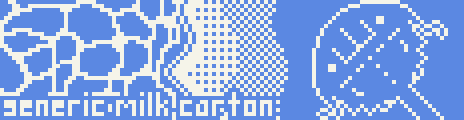 Generic Milk Carton Palette Example by NadieNobody