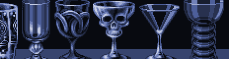 Glassware Palette Example by Jude Buffum
