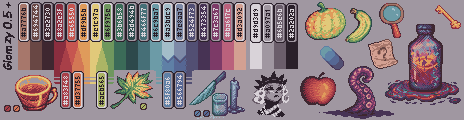 Glomzy 0.5 Palette Example by Cactus Celery