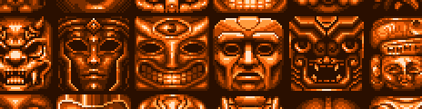 Gold Masks Palette Example by Jude Buffum