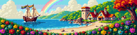 Guildhall 256 Palette Example by Eric Johnson