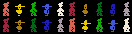 gzxp palette example palette example by grafxkid