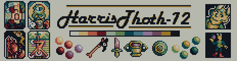 HarrisThoth - 12 Palette Example by Aurel L.