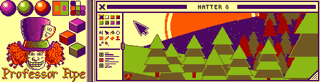Hatter 8 Palette Example by Professor Ape