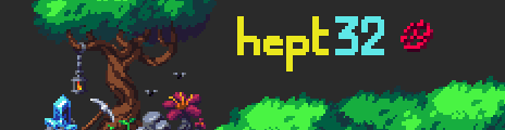 hept32 palette example palette usage example by endesga