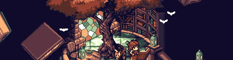 Hidden Library Palette Example by Pixel Hoo