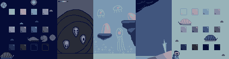 HK- Pillbug Beach Party Palette Example by StellarBee