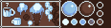 Iced Coffee Palette Example by Alpha Leggy