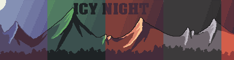 Icy Night Palette Example by Mememellow